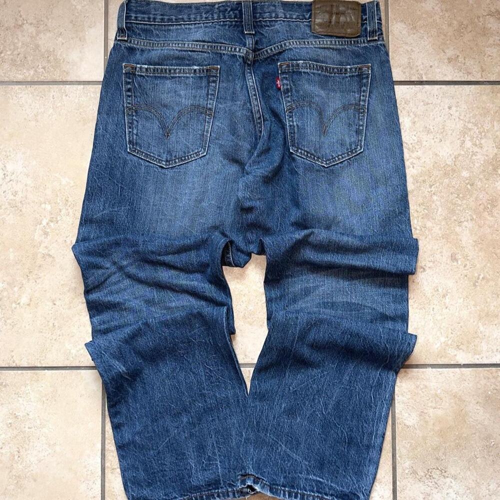 Levis 514 Slim Straight Denim Jeans- Size 34x30